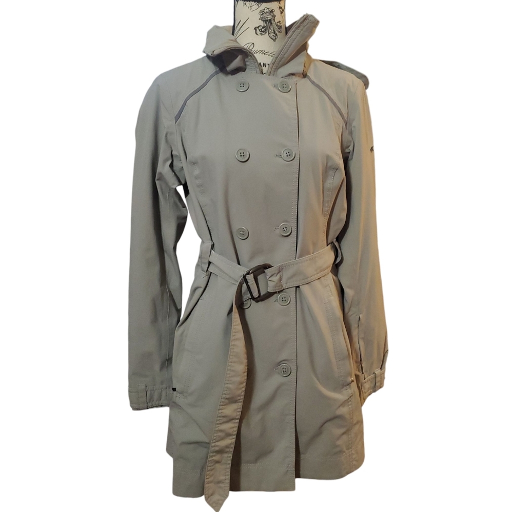 Women's Beige Columbia Omni Heat Coat